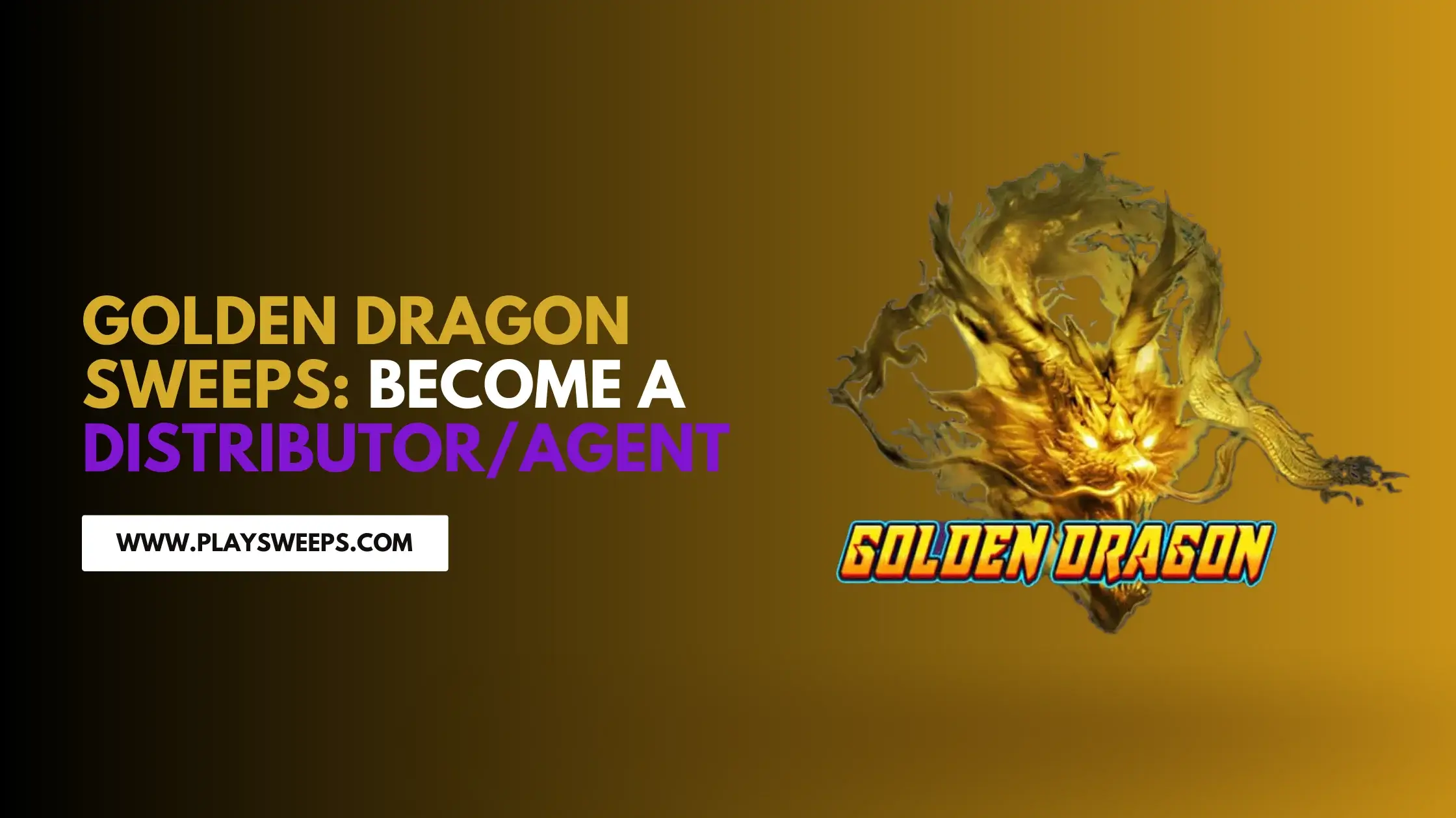 Golden Dragon Sweeps Become a Distributor Agent